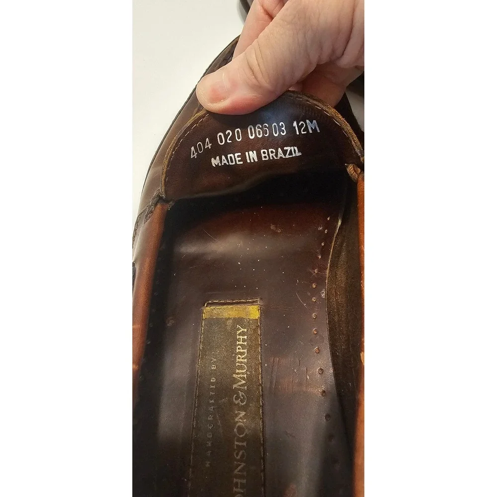 Johnston & Murphy sizes us